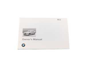 Genuine BMW Owner's Handbook M3 E36/4/2/C - 01419789997 - E36