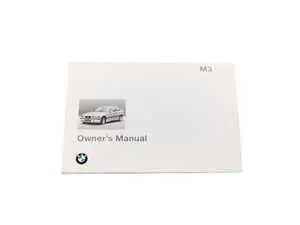 Genuine BMW Owner's Handbook M3 E36/4/2/C - 01419789997 - E36