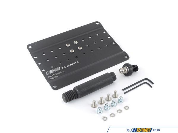 ECS BMW F Chassis Tow Hook Mount License Plate Kit 001912ECS04-05