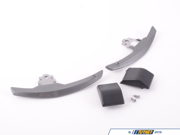 AUTOTECKNIC Steel Grey Competition Steering Shift Paddles - BMW F80 M3 F82 M4 F10 M5 F06 F12 F13 M6  BM-0164-SG
