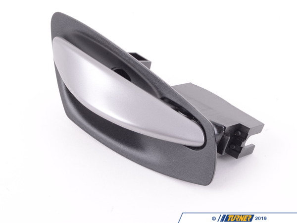 Genuine BMW Door Handle - Inside Left - Black - Z4 51417158495