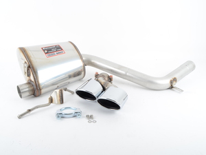 MERCEDES W204 C63 AMG V8 (Sedan + S.W. - M156 - 456 Hp) 2007 -> Rear exhaust Left 120x80