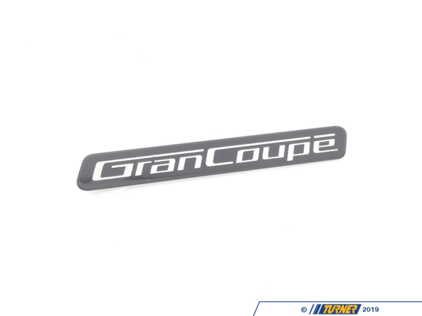 Genuine BMW Genuine BMW GranCoupe badge - F36 51147398499