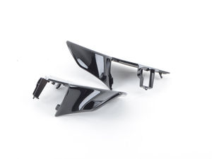 Genuine BMW Set Of Covers Mirror Basepla - 51167267363 - Gloss Black