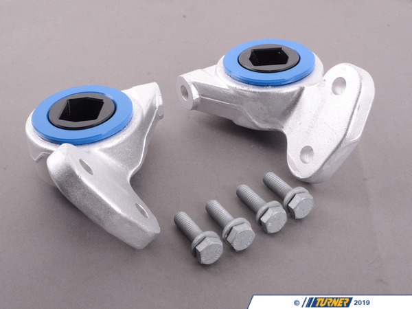 Turner Motorsport Turner Motorsport Polyurethane Front Control Arm Bushings - 80A - Pre-Installed In Brackets 020351TMS01-03