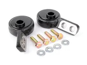 Turner offset Polyurethane Front Control Arm Bushing - 95A - Pre-Installed In Brackets - E36, Z3, E30