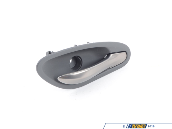 Genuine BMW Genuine BMW Door Handle Inner Right Ruthenium - 51417119064 - E63 51417119064