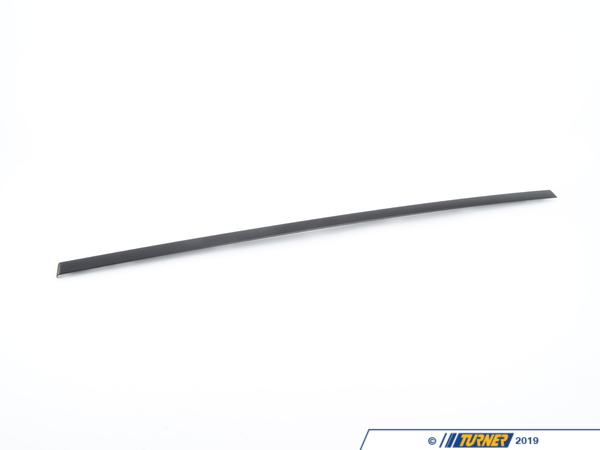 Genuine BMW Genuine BMW Finisher Window Frame Top Rl - 51357136961 - Schwarz 51357136961