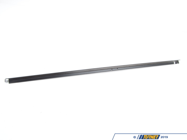 Genuine BMW Genuine BMW Finisher Window Frame Top Rr - 51357136962 - Schwarz 51357136962