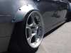 Clinched Universal Fender Flares 7cm "New School" - Pair NS7 View 4