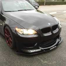 Aeroflow Dynamics Aluminum V1 Adjustable Front Splitter - E92/93 (w/ Amuse Ericsson Bumper)