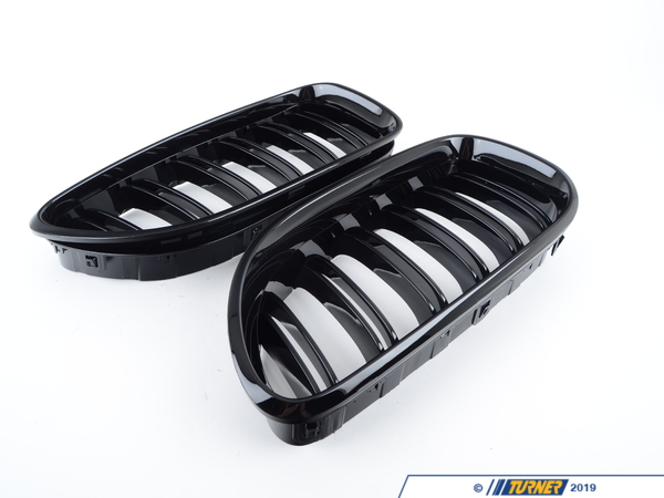 ECS Gloss Black Blackout Grilles - F12 F13 6 Series BM-0612-GB