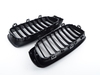 ECS Gloss Black Front Grilles - F34 3-Series GT (Gran Turismo) BM-0173-GB View 2
