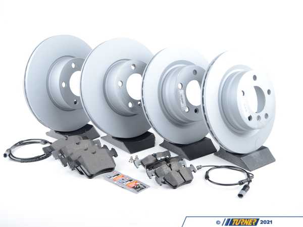 Packaged by Turner F3x Front & Rear Brake Service Kit f3xrpsKT
