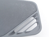 Genuine BMW Speaker Cover - Right -Silver Gray - E34 51458138158 View 4