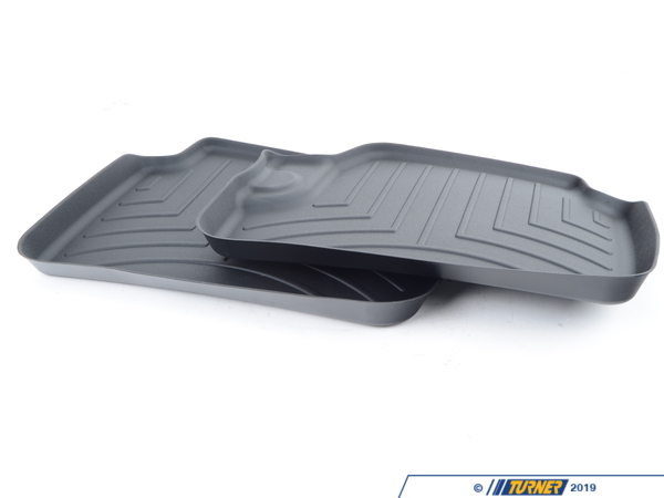 WeatherTech Rear FloorLiner - Black - F22 F23 444103