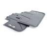 Genuine BMW Genuine BMW Black All Weather Rubber Floor Mats - Rear - G01 51472450512 View 1