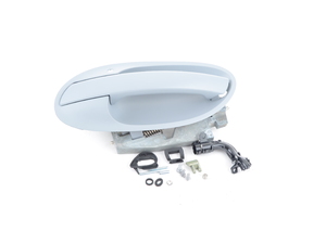 Genuine BMW Outer Door Opener, Primed, Left - 51217191891 - E65