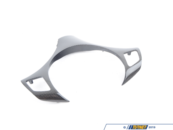 AUTOTECKNIC Carbon Fiber Steering Wheel Trim - E90/ E92/ E82 Sport Wheel BM-0185