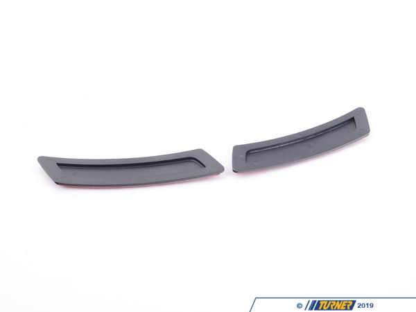 AUTOTECKNIC Jet Black (668) Painted Reflectors - F10 5 series F12/ F13 6 series (not for M6 bumpers) BM-0996-668
