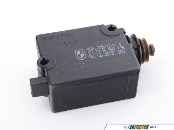 Genuine BMW Trunk lock actuator  67118368196