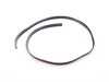 Clinched Rubber Gasket - 1 Meter Rubber-BLK1 View 1