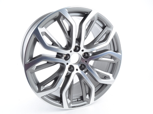 Genuine BMW Gloss-turned Light Alloy Rim - 36116796149