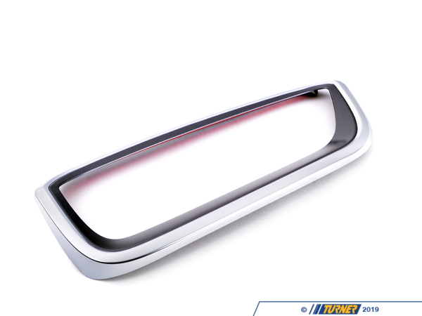 Genuine BMW Front Grill - Left - Gray - I01 51137352701