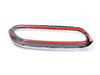 Genuine BMW Front Grill - Left - Gray - I01 51137352701 View 3