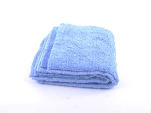 Happy Ending Edgeless Microfiber Towel - Blue - (16" X 16") - 3 Pack