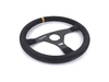 OMP OMP Velocita Superleggero Steering Wheel - 350mm | Black/Yellow Suede OD/2020 View 5