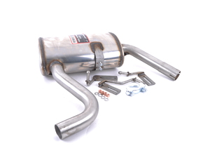 MINI R52/R53 02-06 Cooper S Supersprint Left Performance Muffler (Left Muffler Only - Tips Sold Separately)