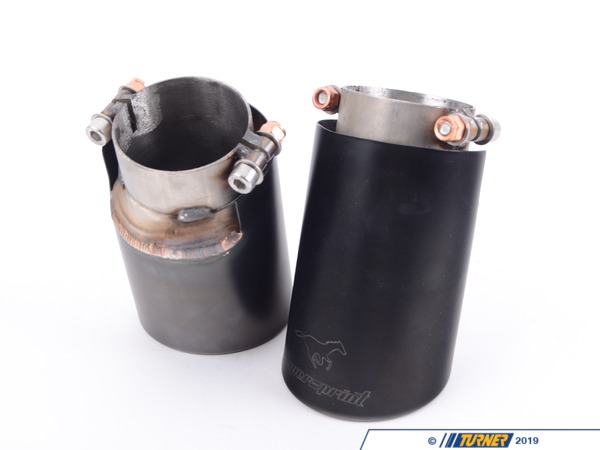 Supersprint Supersprint Black Exhaust Tips 2x90mm 989676