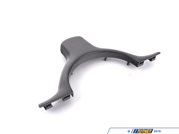 AutoTecknic Carbon Fiber Steering Wheel Trim - E46 M3/ E39 M5 main image 1