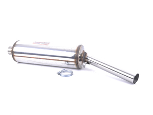 VW GOLF I Cabrio 1.6 '79 -> '83 Rear exhaust O60 100% Stainless Steel