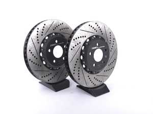 Front & Rear 2-Piece Brake Rotor Kit - No Pads