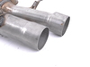 Genuine BMW Rear Muffler - Left - With Exhaust Flap - F10 18307848828 View 3