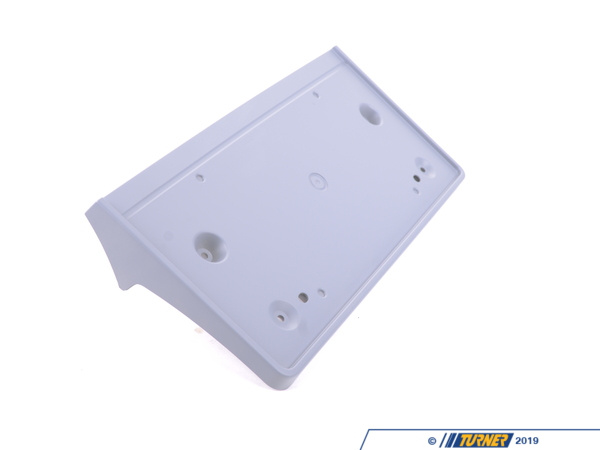 Genuine BMW Genuine BMW License Plate Holder, Primed - 51133433422 - E83 51133433422