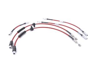 ECS Tuning Exact-Fit Stainless Steel Brake Lines (Full Kit) - E70/71 Non-M (04/2007 up to 03/2008)