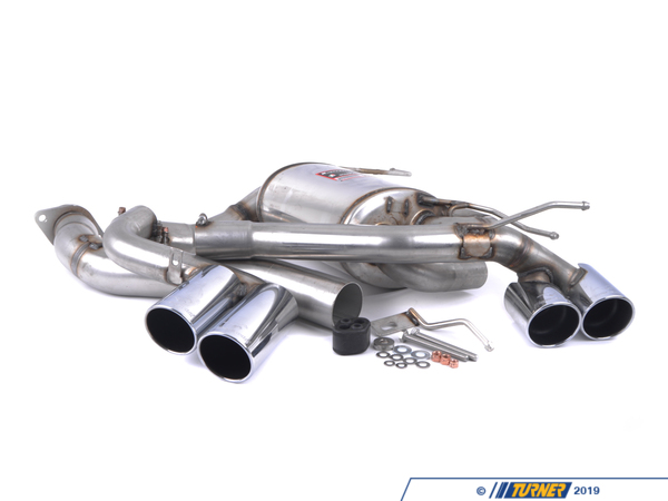 Supersprint E82 135i Supersprint Performance Muffler for Dual Exhaust Conversion (4x80mm Tips) - (NO LONGER AVAILABLE) 980926
