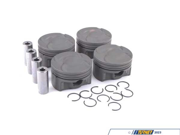 Supertech Forged Piston (Set Of 4) - 77mm - N18 1.6L Engine - P4-MIN56-N18-77-CR10.5 P4MIN56N1877CR10
