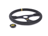 OMP OMP Velocita Steering Wheel - 380mm | Black/Yellow Suede OD/1987/NN View 1