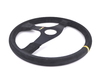OMP OMP Velocita Steering Wheel - 380mm | Black/Yellow Suede OD/1987/NN View 3