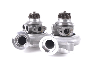 E9X N54 CHRA Replacement - upgraded td04 thrust assembly and billet compressor wheels and stage 1 turbo charger