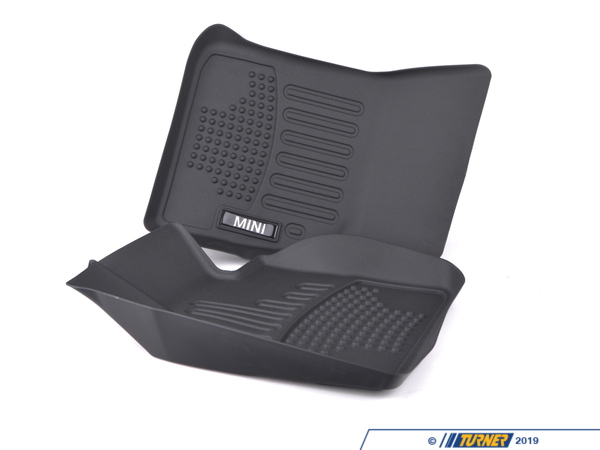 Genuine MINI Genuine MINI Front Floor Mat Liners Black - Set - F56 F57 82112406164