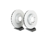 Pagid Front Brake Rotors - Pair (315x28) 34112227171/2KT View 1