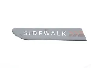 Genuine MINI Adhesive Film, Door, Gray, Right Sidewalk - 51147186156
