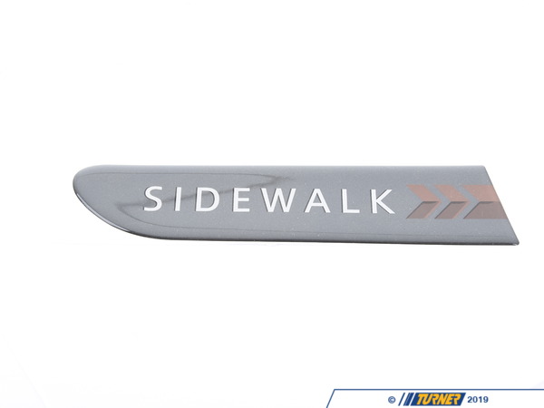 Genuine MINI Genuine MINI Adhesive Film, Door, Gray, Right Sidewalk - 51147186156 51147186156