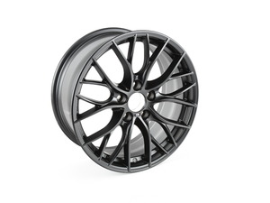 Genuine BMW 18" Double Spoke Style 405 Matte Black Wheel - F3X BMW