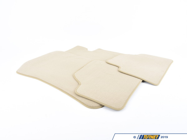 Genuine BMW Genuine BMW Carpeted floor mat set - Beige - E84 X1  51477316627
